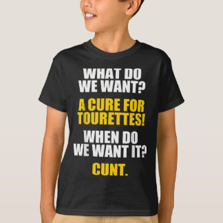 En bostad för turettes skull - Lustigt Vuxen humor T Shirt