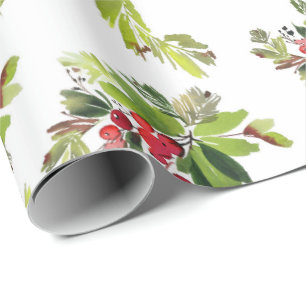 En botanisk Helgdag som vrider Papprare Presentpapper