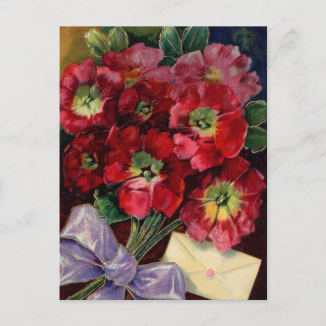 En Bouquet åt dig Vykort (Framsida)