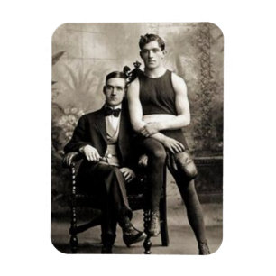 En boxare och hans gentleman magnet