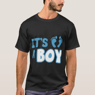 En Boy Design Gender visar Party Baby Shower G T Shirt