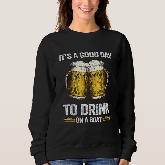 En Bra att dricka på en båt T Shirt (Framsida)