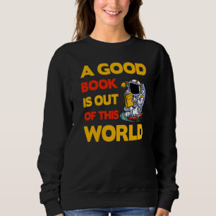 En bra bok är utanför denna världen talesätt t shirt