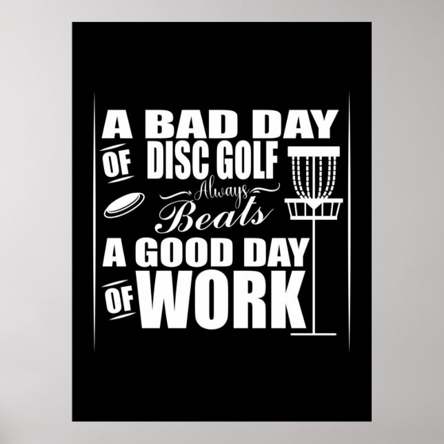 En Bra börjar med skivgolf Poster (Framsidan)