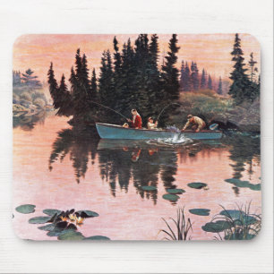 En Bra Catch från John Clymer Musmatta