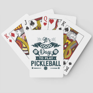 En bra dag att spela Pickleball Casinokort