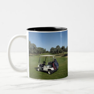 en Bra-dag för golf, Två-Tonad Mugg