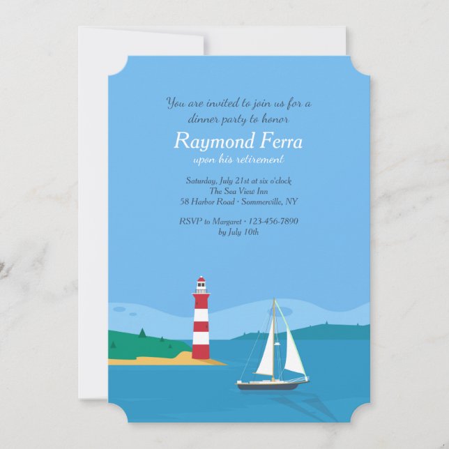 En Bra dag för inbjudan till utsändning (Framsida)