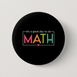 En Bra dag för testning av matematisk huvudvärk Knapp