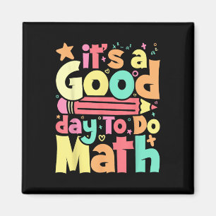 En Bra dag för testning av matematisk testmatta Magnet