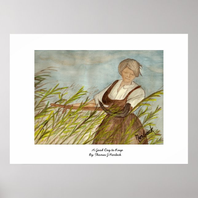 En Bra dag till skörd Poster (Framsidan)