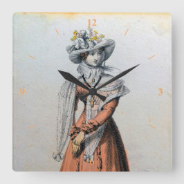 En Bra Dam. Fyrkantig Klocka