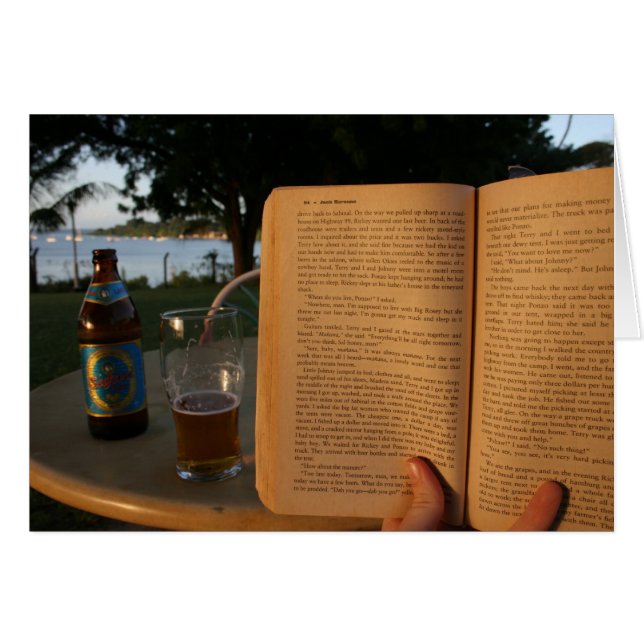 En bra eftermiddag hälsningskort (Framsidan Horizontal)