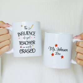 En Bra Lärares inflytande kan aldrig utplånas Kaffemugg