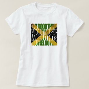 En bra sak om Music Trenchtown Sten Jamaica T Shirt