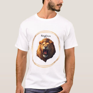 En bra T-Shirt med en unik KingDom-logotyp