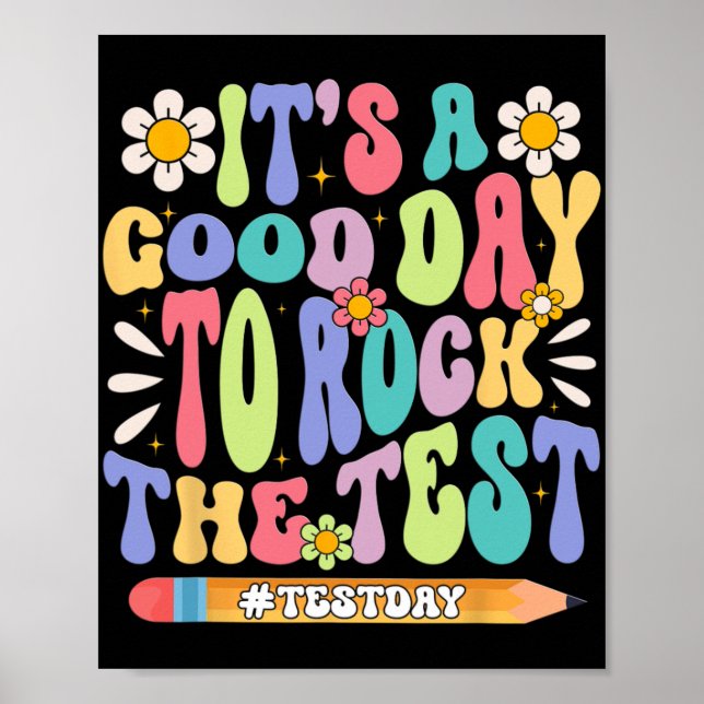 En Bra till Sten för testmotivet för växttestning Poster (Framsidan)