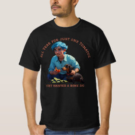 En Bra Tomat och Inget Ben Roliga Citat T Shirt