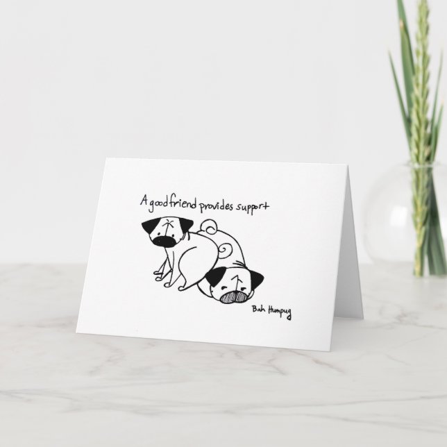 En Bra vän Kort (Framsida)