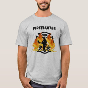 En brandhärd flammar T-Shirt
