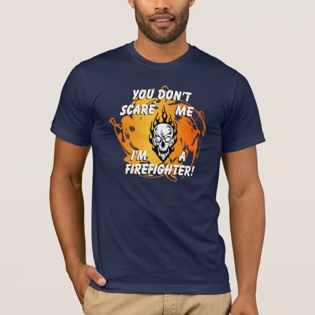 En brandmanskräck t-shirt (Framsida)