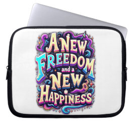 En brant resa till Freedom and Joy Laptop Fodral
