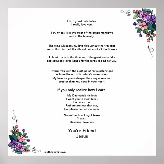 En Brev från en vän.. Andra delen... Poster (Framsidan)