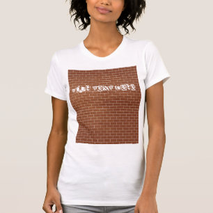 En bricka - lägg till Speciellare text/meddelande T Shirt