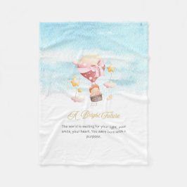 En Bright Future Fleece Blanket