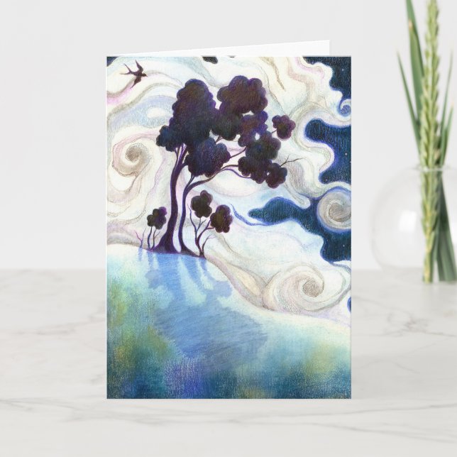 En Bright natt Kort (Framsida)