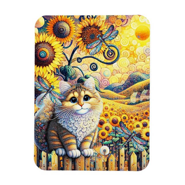 En Bright Sunny Day Magnet (Vertikal)