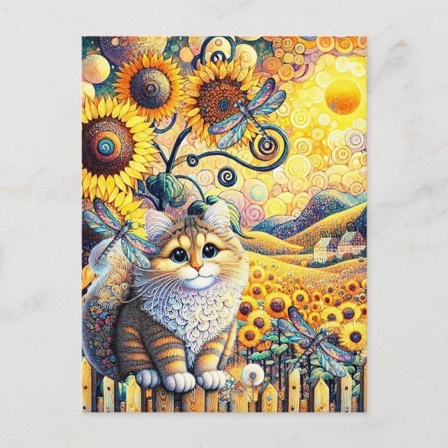 En Bright Sunny Day Vykort (Framsida)