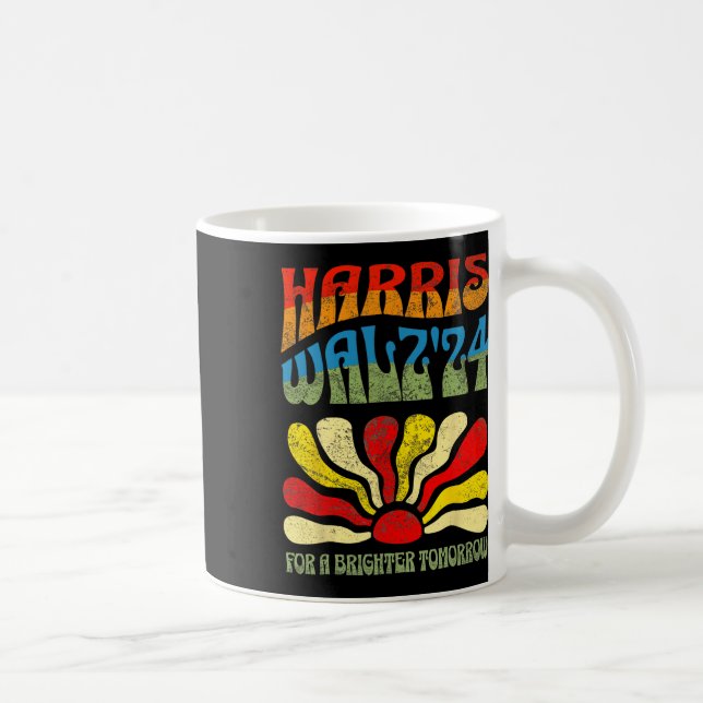 En Brighter i morgon Boho Aesthetic Shirt Kaffemugg (Höger)