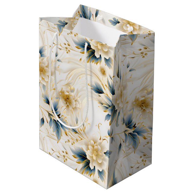 En bröllopsblommig serie design 1 (Baksidan Vinklad)