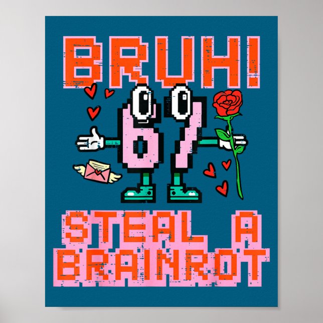 En Bruh Stjäl Hjärnrot Mem 6 Poster (Framsidan)