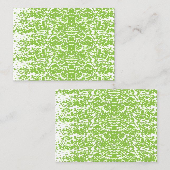 En brun bord innehåller ett glas flaska om oliver tidsbeställning kort (Fram/baksida)