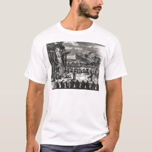 En buddistisk ceremoni från, 'Indiae Orientalis T Shirt