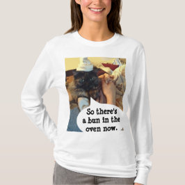 En bun i Oven-moderskapet Shirt av RoseWrites Tröja