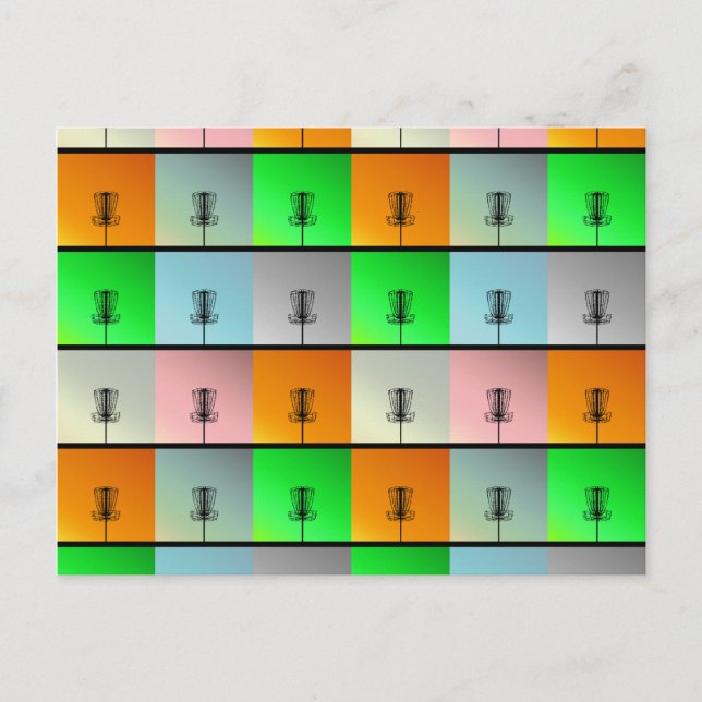 En bunch av Basket Vykort (Framsida)