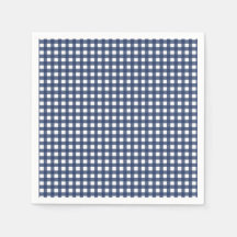 En Bunny är en blå Gingham Birthday