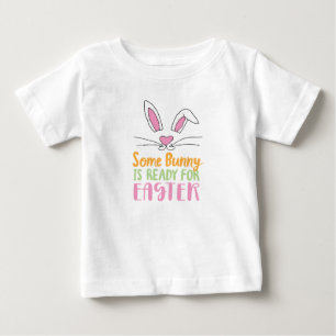 En Bunny är Redo för Påsk Pun-Påskharn T Shirt