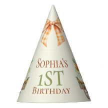 En Bunny Carrot 1:a födelsedagans vattenfärg