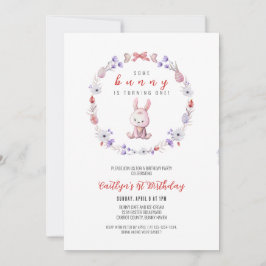 En Bunny gör om en, Vår 1:a födelsedagen Inbjudningar