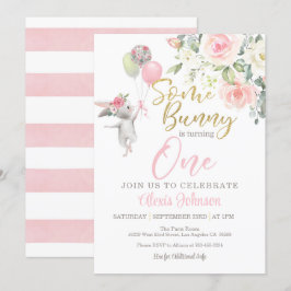 En Bunny håller på att göra ett Inbjudningar