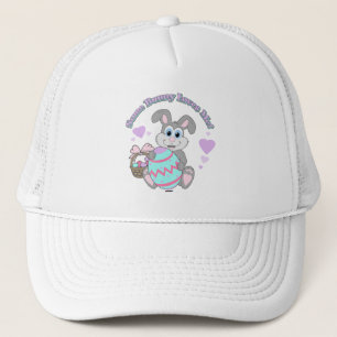 En Bunny Kärlek mig!Påskhare Keps