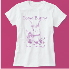 En Bunny kommer med babyskor T Shirt