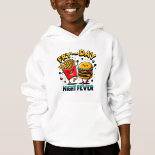 En burgare och en låda med färjor t shirt