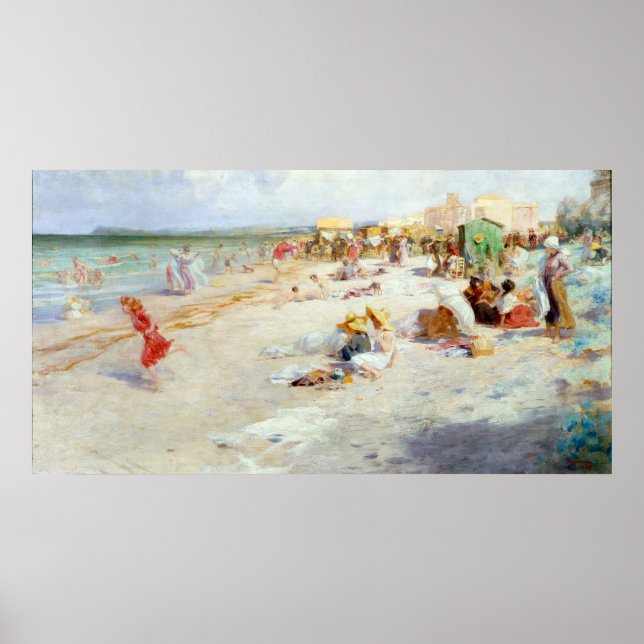 En buss i sommar poster (Framsidan)