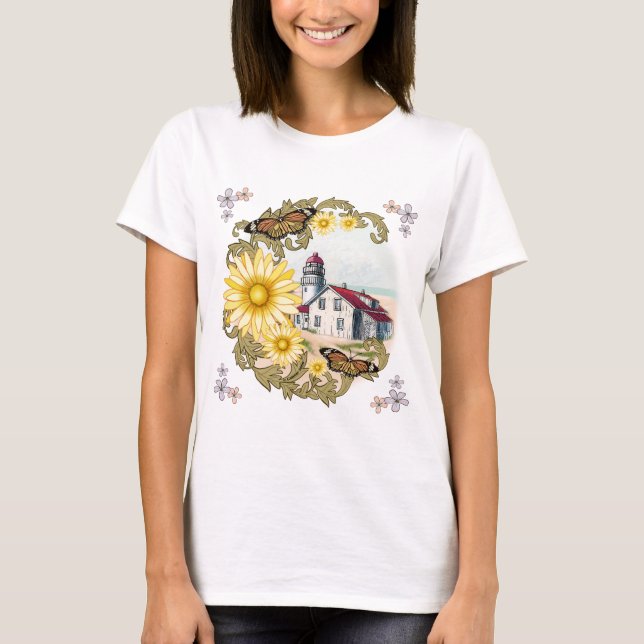 En Butterfly-fyr t-shirt (Framsida)
