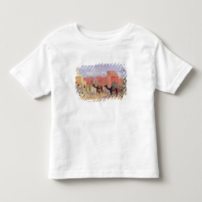 En by i kartbokbergen tee shirt (Framsida)